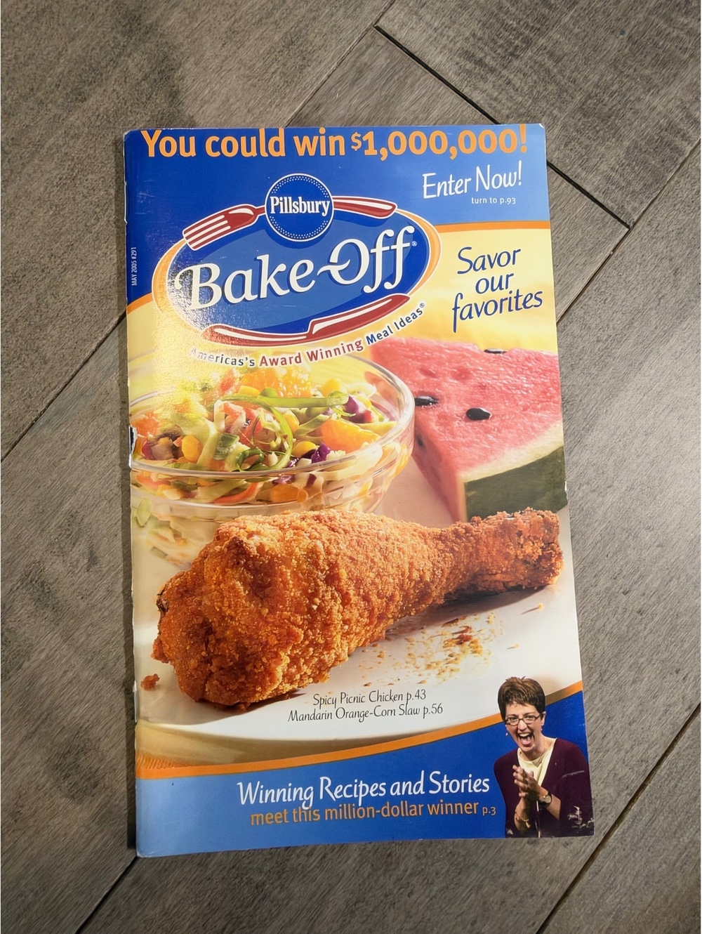 Pillsbury Bake-Off Cookbook 2001 Edition with Winning Recipes and Stories